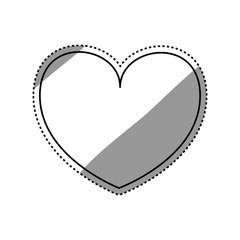 heart love symbol vector icon illustration graphic design