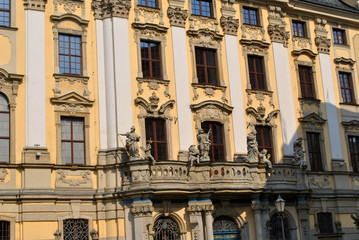 Fasada Uniwersytetu Wrocławskiego - obrazy, fototapety, plakaty