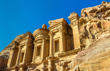 Ad Deir, the Monastery at Petra. UNESCO heritage site