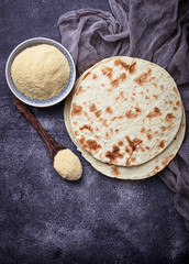 Mexican tortillas and corn flour