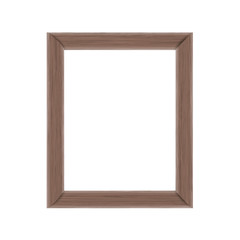 wooden frame blank vector icon illustration graphic design