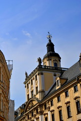 Fototapeta na wymiar Wieża matematyczna, Uniwersytet, Wrocław