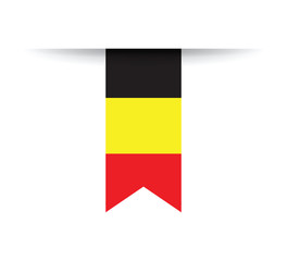 Fototapeta premium belgium flag