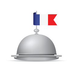 french flag dinner platter