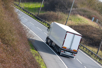 Road transport - Lorry on the road