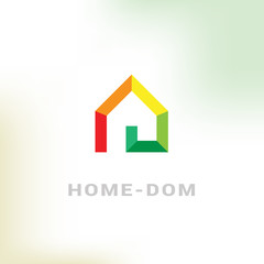 Simple vector logo in a modern style.