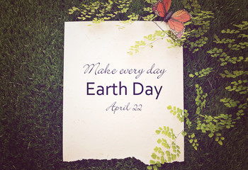 Earth Day, April 22, Concept Image