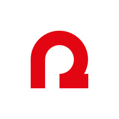 Rp letter stock logo design vector