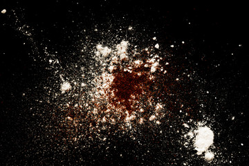 vibrant splash of color