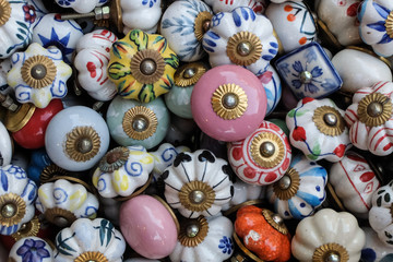 vintage ceramic handles