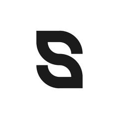S letter stock logo design