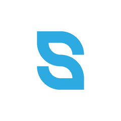 S letter stock logo design