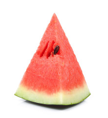 Slice watermelon isolated on white background