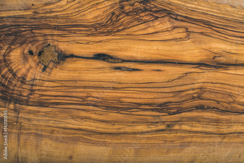 Old Olive Wood Slab Texture And Background Stock Photo And