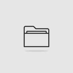 Simple Vector Folder Icon