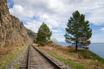 Spring on Circum-Baikal Railway