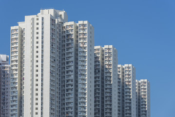 Obraz na płótnie Canvas Public Estate in Hong Kong