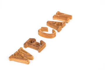 text WE CAN on white background