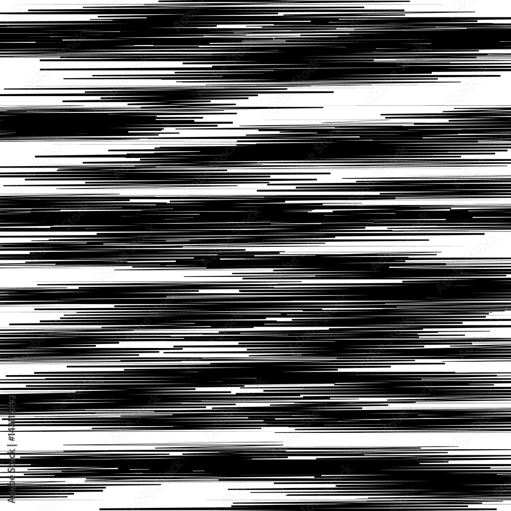 Poster random edgy abstract illustration with random scattered geometric shapes / lines. black and white ab