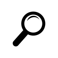 magnifying glass tool vector icon illustration graphic design