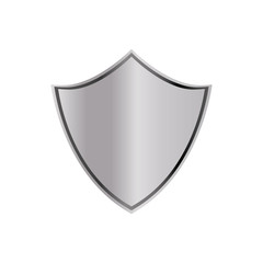 shield security abstract crest icon vector illustration