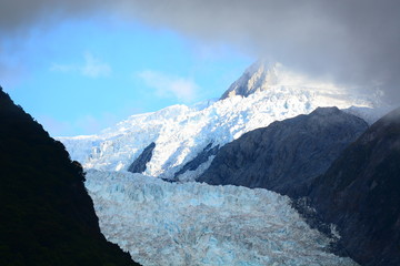 Franz Josef Glacier. New Zealand