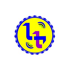 letter Lt logo vector