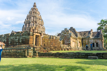 Fototapeta premium Prasat Hin Phanom Rung is one of Thailand