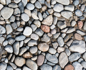 different stones as a background