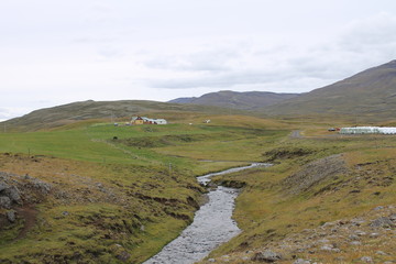 Fototapeta na wymiar アイスランドの風景