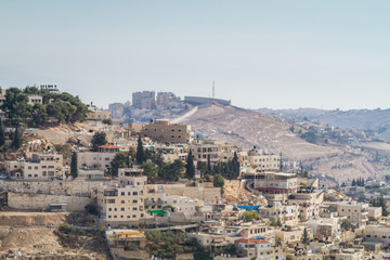 Village of Siloam in Jerusalem, Israel