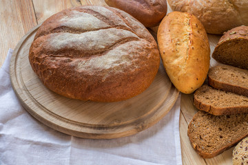 Fresh fragrant bread