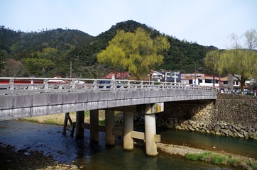 Fototapeta na wymiar 津和野の石橋