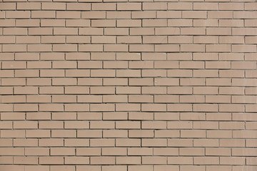 Brick brown tile on building's fasade