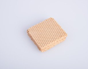 wafer or wafer biscuit on the background.