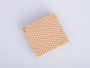 wafer or wafer biscuit on the background.