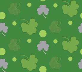 Shamrock Background Design