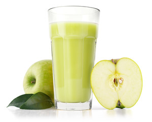 Delicious apple juice