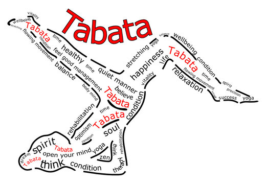 Tabata wordcloud