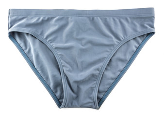 Men's swimming trunks isolated on white background.