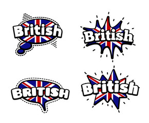 British Speech Bubbles