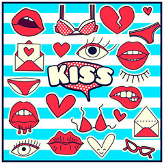 Fashion Summer Patch Badges