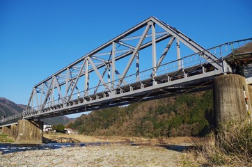 田舎の鉄橋