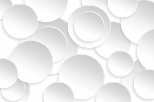 Abstract circle white color on background texture.