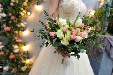 The bride's bouquet