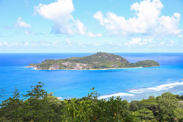 Fototapeta na wymiar Seychellen Mahé Insel im Meer Westen Indischer Ozean