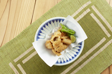 ハモの唐揚げ