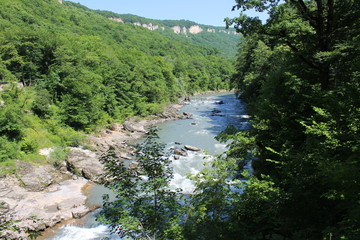 a stunning and breathtaking view