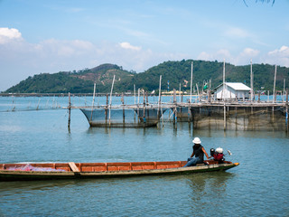 Classic fishing gear at south of Thailand