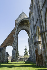 Ruin of the Zsámbék Premontre monastery church